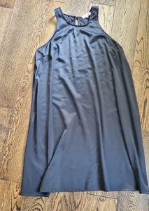 Sugar + Lips Classic black sleeveless dress.